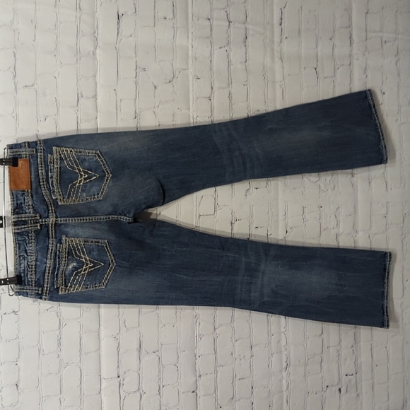 Vigoss Fit Boot cut Distressed Jeans - Picture 7 of 8